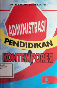 Image of Administrasi Pendidikan Kontemporer