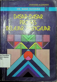 Image of Dasar-Dasar Proses Belajar Mengajar