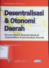 Image of Desentralisasi & Otonomi Daerah