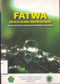 Image of FATWA MAJELIS ULAMA INDONESIA(MUI)