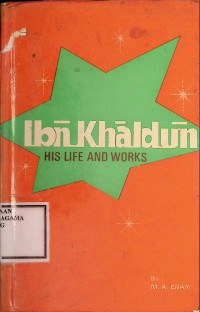Image of IBN KHALDUN HIS LIFE AND WORK