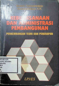Image of kebijaksanaan dan administrasi pembangunan