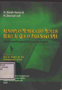 Image of Kemampuan Membaca dan Menulis Huruf Al-Quran Pada Siswa Sma