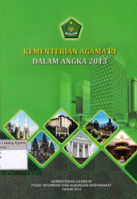 Image of Kementerian Agama RI dalam Angka 2013