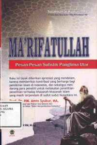 Image of Ma'rifatullah : Pesan Pesan Sufistik Panglima Utar