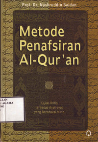 Image of Metode Penafsiran Al-Quran