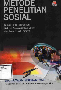 Image of METODE PENELITIAN SOSIAL