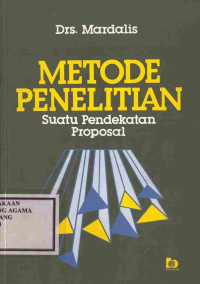 Image of Metode Penelitian : suatu pendekatan proposal