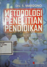 Image of Metodologi Penelitian Pendidikan (Komponen MKDK)