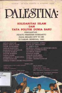 Image of Palestina: solidaritas islam dan tata politik dunia baru