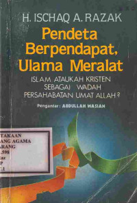 Image of Pendeta Berpendapat Ulama Meralat