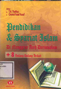Image of Pendidikan & Syariat Islam : Di nanggroe Aceh Darussalam