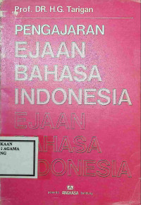 Image of Pengajaran Ejaan Bahasa Indonesia