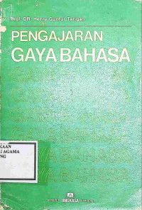 Image of Pengajaran gaya bahasa