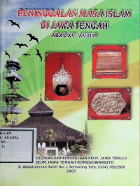 Image of Peninggalan Masa Islam di jawa tengah abad XV-XVIII M