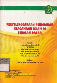 Image of Penyelenggaraan Pendidikan Keagamaan Islam Di SEKOLAH Dasar