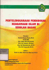 Image of Penyelenggaraan Pendidikan Keagamaan Islam di Sekolah Dasar