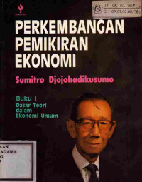 Image of Perkembangan pemikiran ekonomi : Sumitro Djohadikusumo