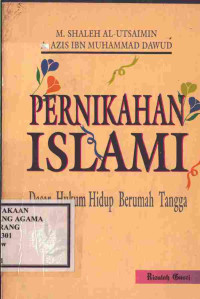 Image of Pernikahan Islami : Dasar Hukum Hidup Berumah Tangga