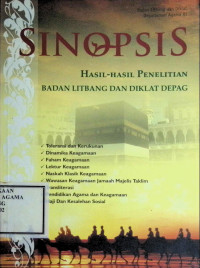 Image of Sinopsis Hasil-hasil Penelitian Badan Litbang dan Diklat DEPAG