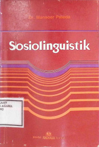 Image of Sosiolinguistik