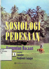 Image of Sosiologi Pedesaan : Kumpulan Bacaan Jilid 1