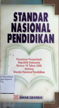 Image of Standar Nasional Pendidikan