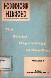 Image of the social psychology of reading